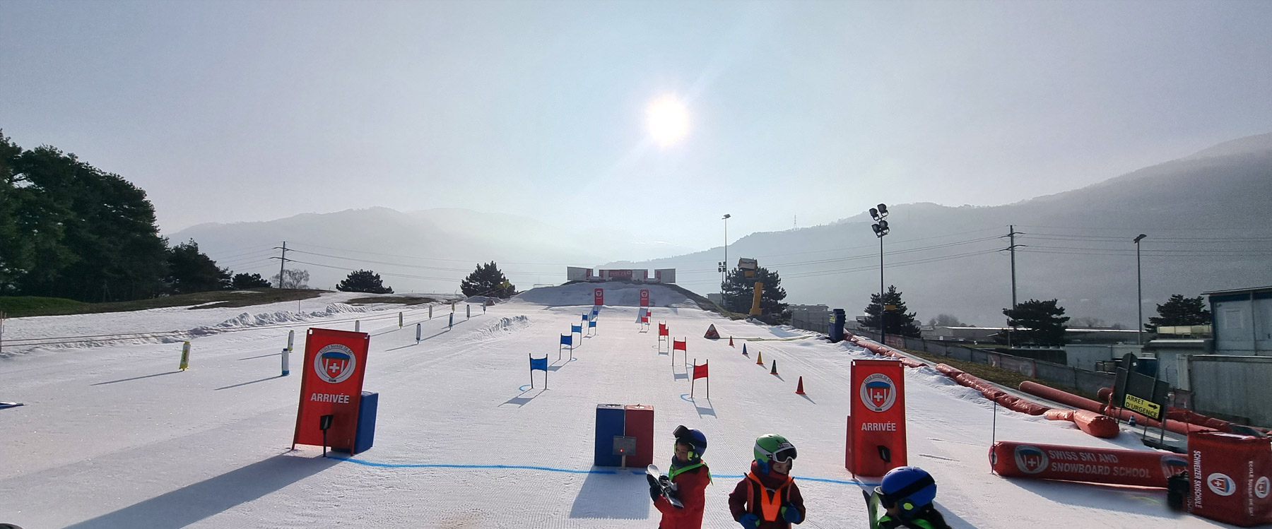 Cours de slalom slideshow
