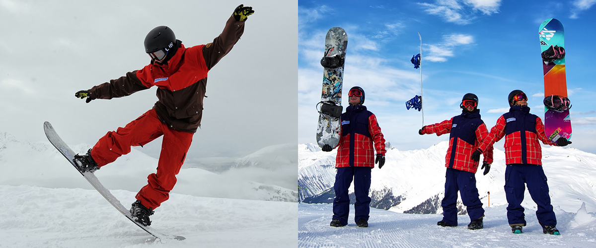 Snowboard en station slideshow 3